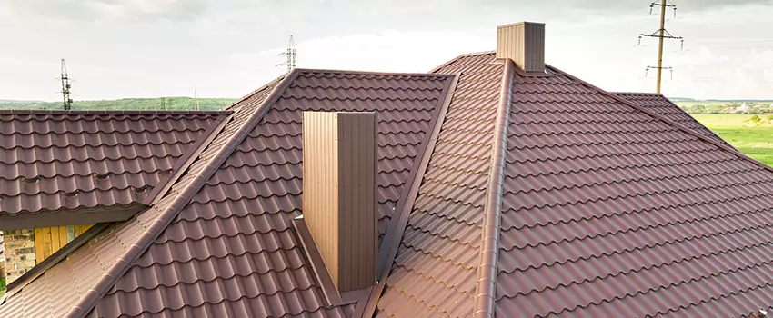 Residential Chimney Flashing Restoration in Pearl River, NY