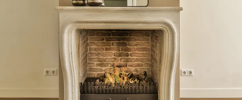 Vintage-style Fireplace Redesign in Pearl River, New York