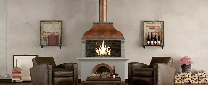 Thelin Hearth Products Providence Pellet Insert Fireplace Installation in Pearl River, NY