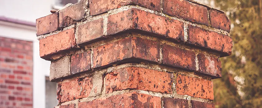 Cracked Chimney Bricks Repair Cost in Pearl River, New York